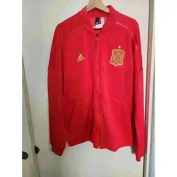 Adidas Red España Zip-up sweater.‎ Size Large, in excellent condition. - Picture 1 of 3